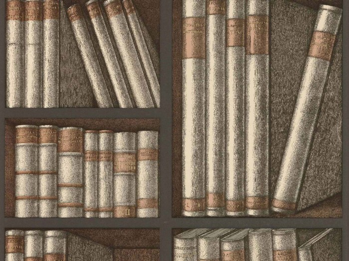 Ansicht der Fornasetti Tapete 114/15030 Ex Libris von Cole and Son