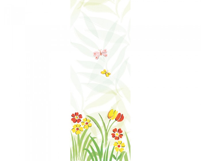 Die Design-Fotopanel Kindertapete Dschungelfieber, Schmetterlinge & Blumen einfach online bestellen. Das gesamte Wandbild Dschungelfieber besteht aus sieben unterschiedlichen Design-Fotopanels.