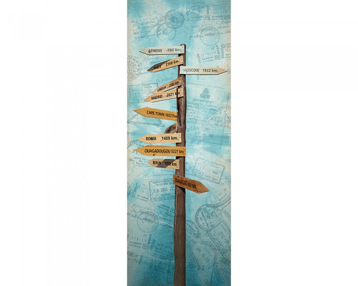 Du möchtest das Design-Fotopanel Wegweiser, Reise um die Welt online bestellen, aber du benötigst andere Abmessungen? Kontaktiere uns einfach!