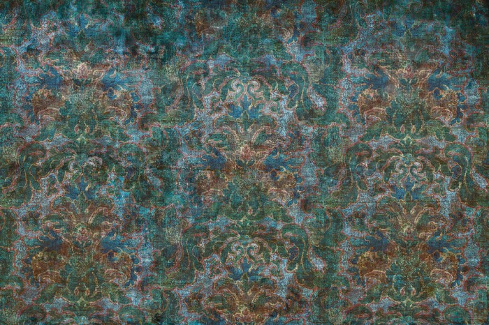 Die Designtapete Barock Ornament, Vintage Blue Bohemian, eine Vlies-Fototapete bei Livingwalls Cologne online kaufen. Die Designtapete Barock Ornament, Vintage Blue Bohemian ist eine Fototapete auf Maß.