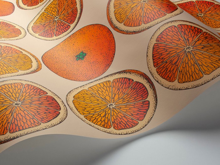 Detailfoto der Fornasetti Tapete 114/24047 Arance von Cole and Son