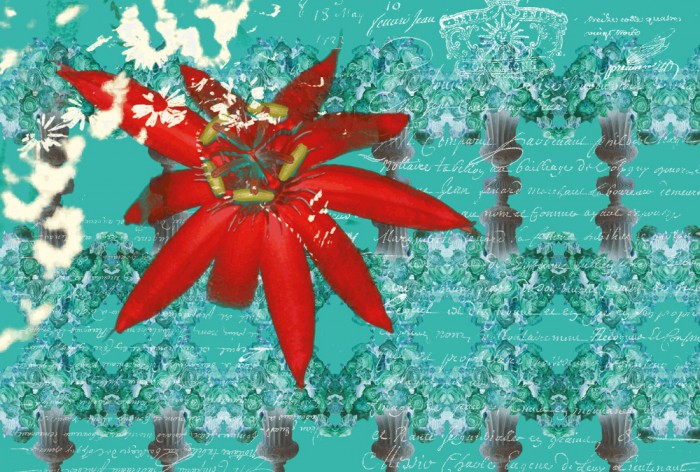 Die Designer-Fototapete Rote Blüte, Artwork by Mylumi, eine Vlies-Fototapete bei Livingwalls Cologne online kaufen. Die Designer-Fototapete Rote Blüte, Artwork by Mylumi ist eine Fototapete auf Maß.