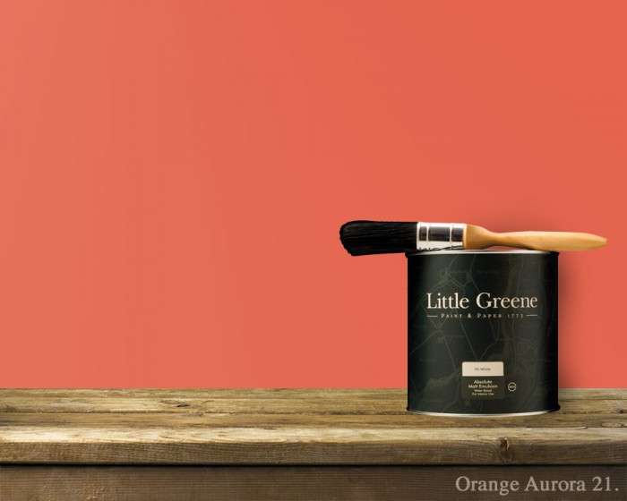 Little Greene Orange Aurora 21