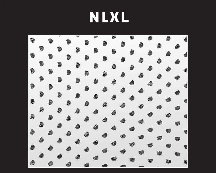 Detailansicht der NLXL Tapete TTY-01 Particles von Truly Truly.