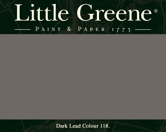 Little Greene Dark Lead Colour 118
