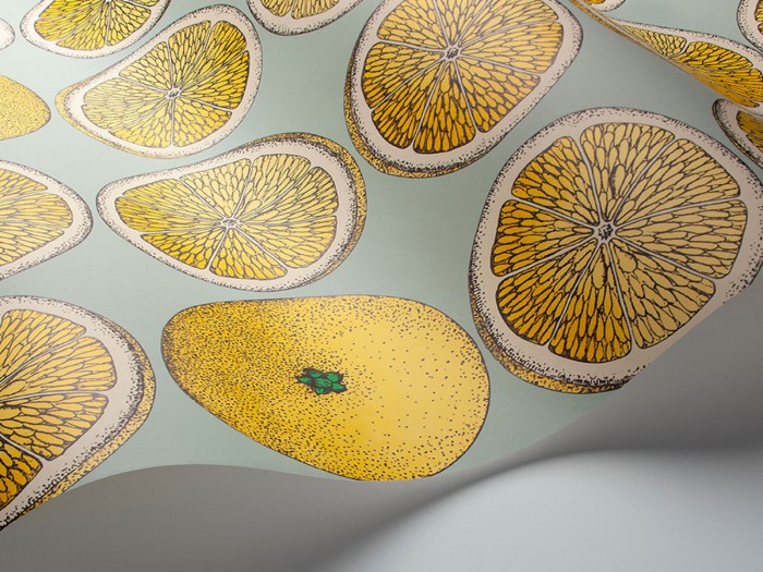 Detailfoto der Fornasetti Tapete 114/24048 Arance von Cole and Son