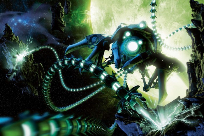 Die Fototapete Roboter im Weltraum, Science Fiction, eine Vlies-Fototapete bei Livingwalls Cologne online kaufen. Die Fototapete Roboter im Weltraum, Science Fiction ist eine Fototapete auf Maß.