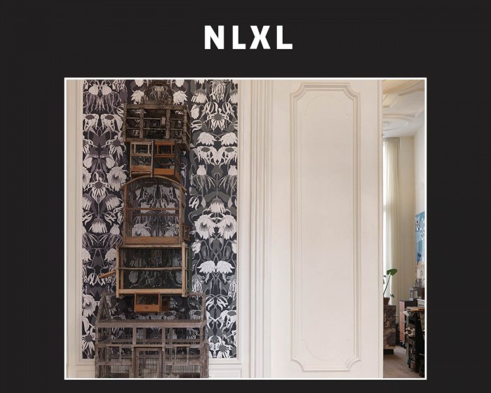 Raumfoto der NLXL Tapete JOB-06 Archives von Studio