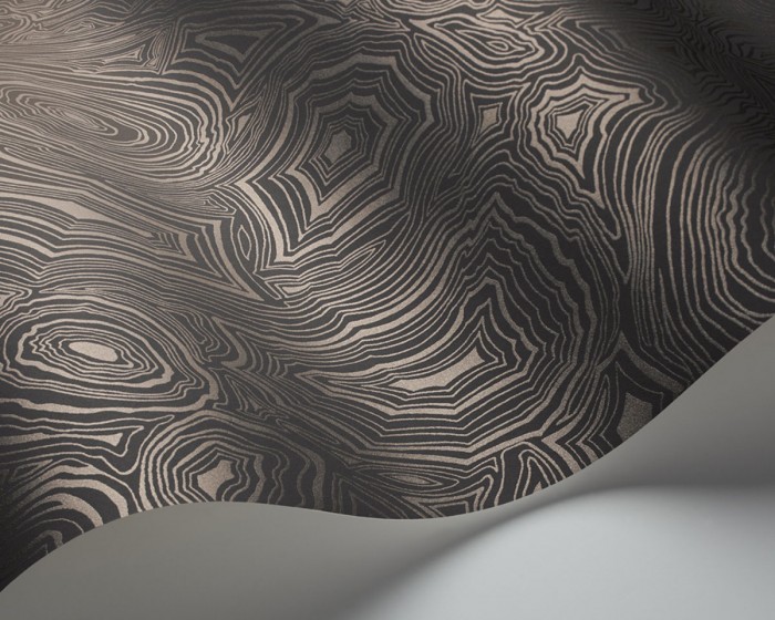 Detailfoto der Fornasetti Tapete 114/6012 Malachite von Cole and Son