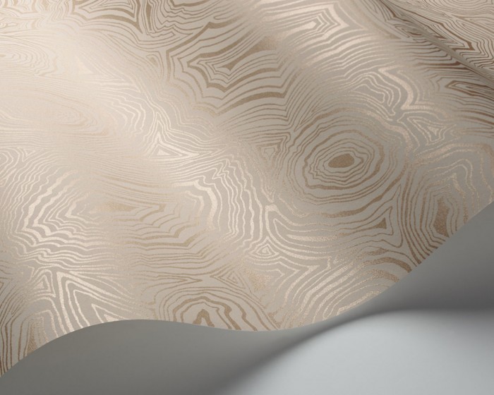 Detailfoto der Fornasetti Tapete 114/6011 Malachite von Cole and Son