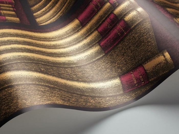 Detailfoto der Fornasetti Tapete 114/15031 Ex Libris von Cole and Son