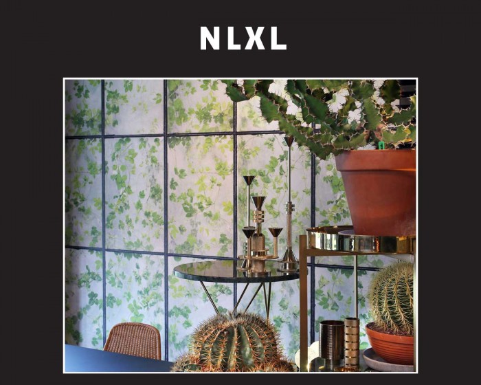Raumfoto der NLXL Tapete ERG-01 Greenhouse von Erik Gutter.