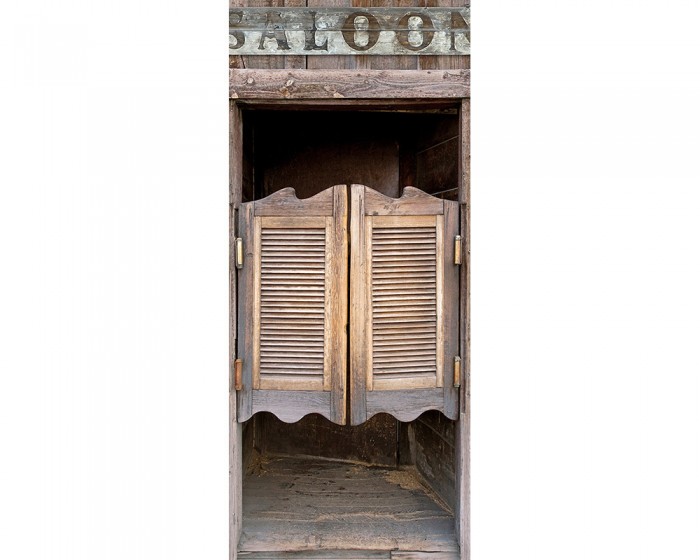 Du möchtest die selbstklebende Türtapete Eingang zum Saloon online bestellen, aber die Maße passen nicht auf Deine Tür? Kontaktiere uns einfach!