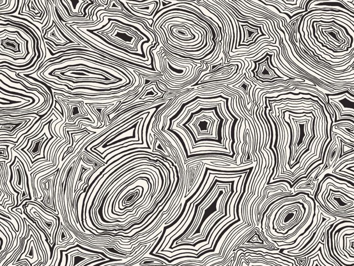 Ansicht der Fornasetti Tapete 114/17035 Malachite von Cole and Son