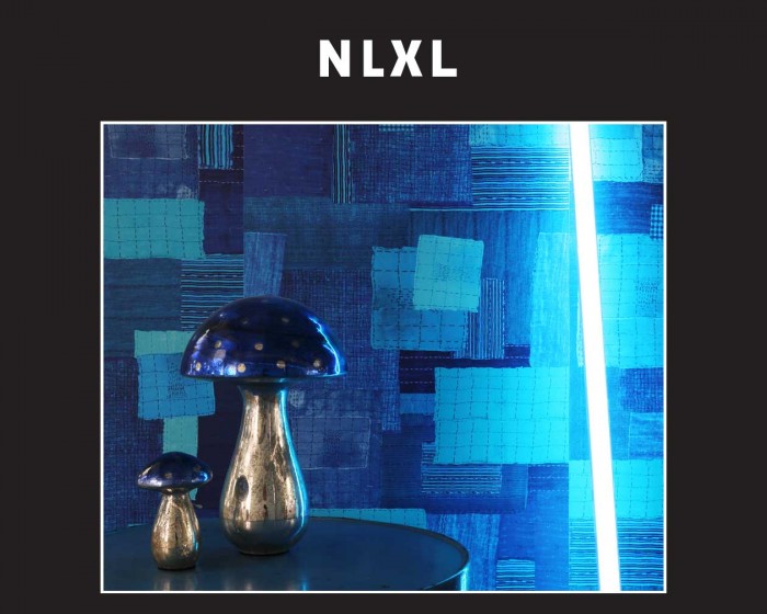 Detailansicht der NLXL Tapete PNO-03 Addiction von Paola Navone.