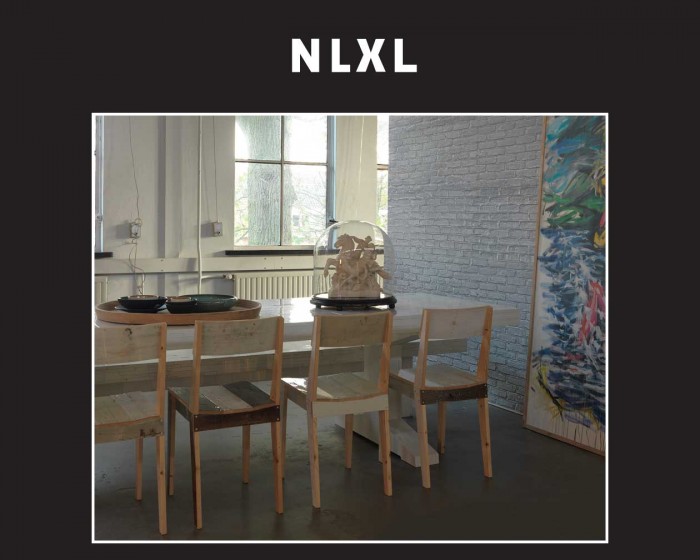Raumfoto der NLXL Tapete PHM-34 Materials von Piet Hein Eek.