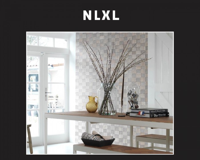 Raumfoto der NLXL Tapete REM-05 Remixed von Arthur Slenk.