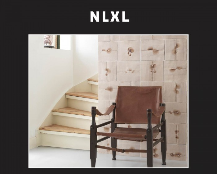 Raumfoto der NLXL Tapete REM-06 Remixed von Arthur Slenk.