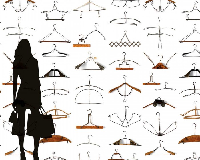 Flächenansicht der NLXL Tapete DRO-02 Obsession von Daniel Rozensztroch.