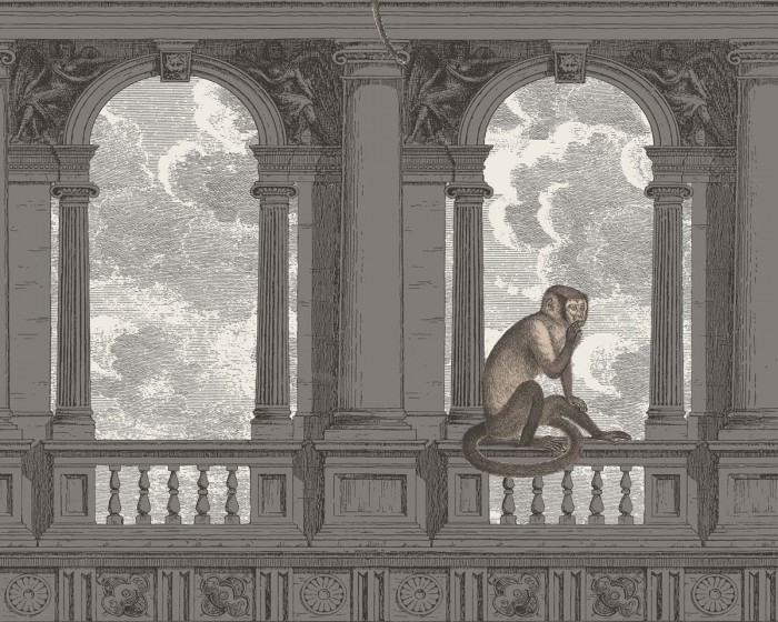 Ansicht der Fornasetti Tapete 114/8016 Procuratie con vista von Cole and Son