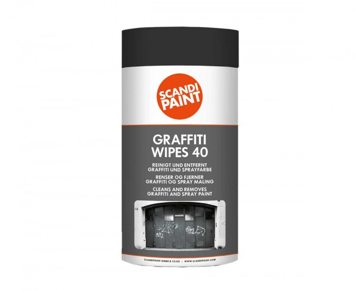 Scandipaint Graffiti Wipes Reinigungstücher in der praktischen Dose