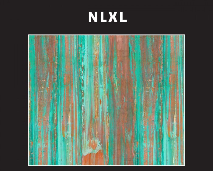 Flächenansicht der NLXL Tapete PHC-03 Spoiled Copper von Piet Hein Eek.