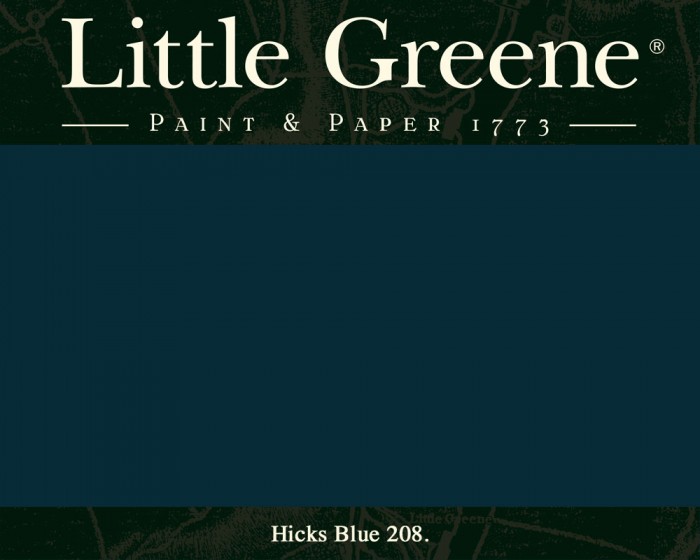 Little Greene Hicks' Blue 208