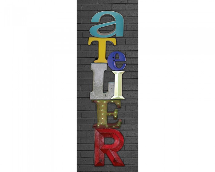 Du möchtest das 3D-Fotopanel Schrift ATELIER auf Ziegelstein online bestellen, aber du benötigst andere Abmessungen? Kontaktiere uns einfach!