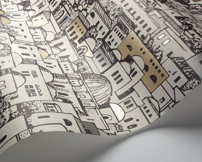 Detailfoto der Fornasetti Tapete 114/7013 Mediterranea von Cole and Son