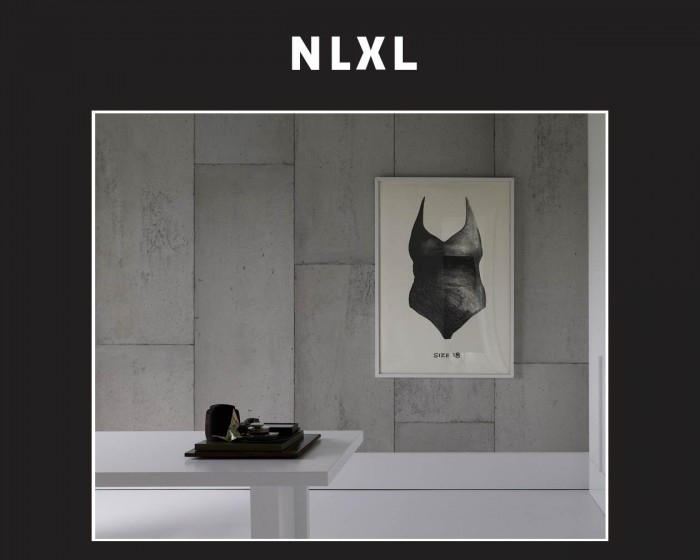 Die NLXL Tapete CON-01 Concrete von Piet Boon tapeziert an einer Wand.