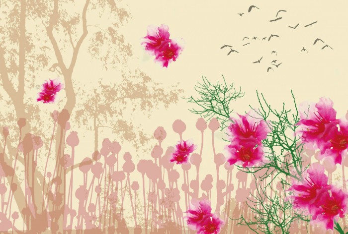 Die Designer-Fototapete Natur Inspiration, Artwork by Mylumi, eine Vlies-Fototapete bei Livingwalls Cologne online kaufen. Die Designer-Fototapete Natur Inspiration, Artwork by Mylumi ist eine Fototapete auf Maß.