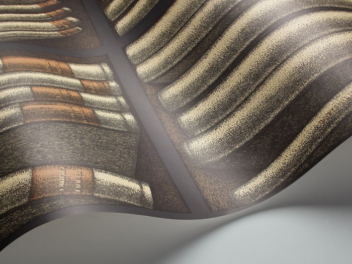 Detailfoto der Fornasetti Tapete 114/15030 Ex Libris von Cole and Son