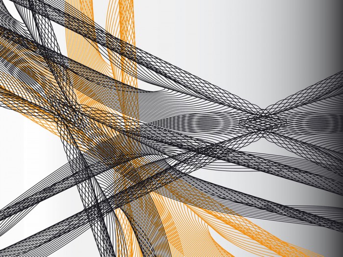 Das Design-Wandbild EOS Illustration Orange-Black komplett einfach online bestellen. Das gesamte Wandbild Orange-Black besteht aus drei unterschiedlichen EOS Design-Fotopanels.