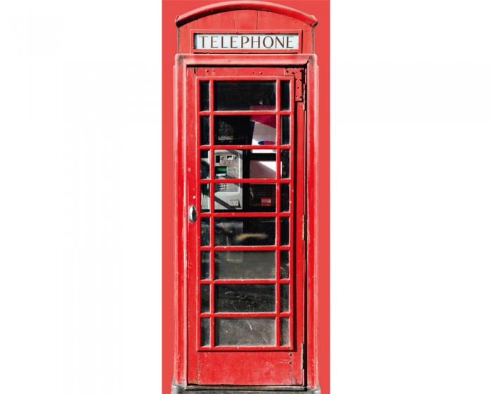 Du möchtest die selbstklebende Türtapete Alte Telefonzelle aus England online bestellen, aber die Maße passen nicht auf Deine Tür? Kontaktiere uns einfach!