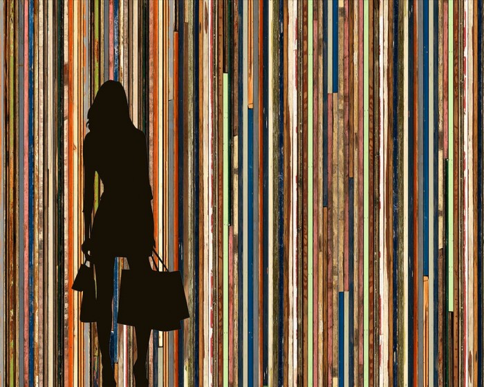 Flächenansicht der NLXL Tapete PHE-15 Scrapwood von Piet Hein Eek.