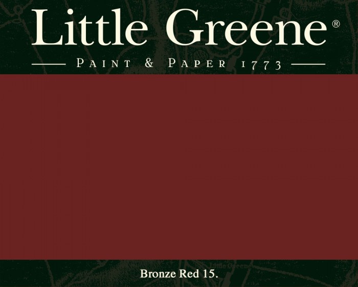 Little Greene Bronze Red 15