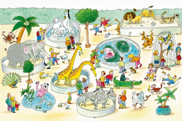 Die Fototapete Zoo, Wimmelbild für Kinder, eine Vlies-Fototapete bei Livingwalls Cologne online kaufen. Die Fototapete Zoo, Wimmelbild für Kinder ist eine Fototapete auf Maß.