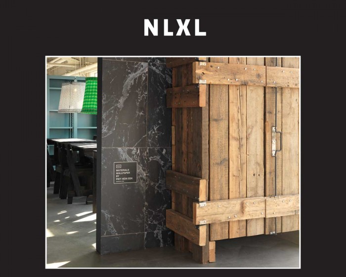 Detailansicht der NLXL Tapete PHM-51A Materials von Piet Hein Eek.