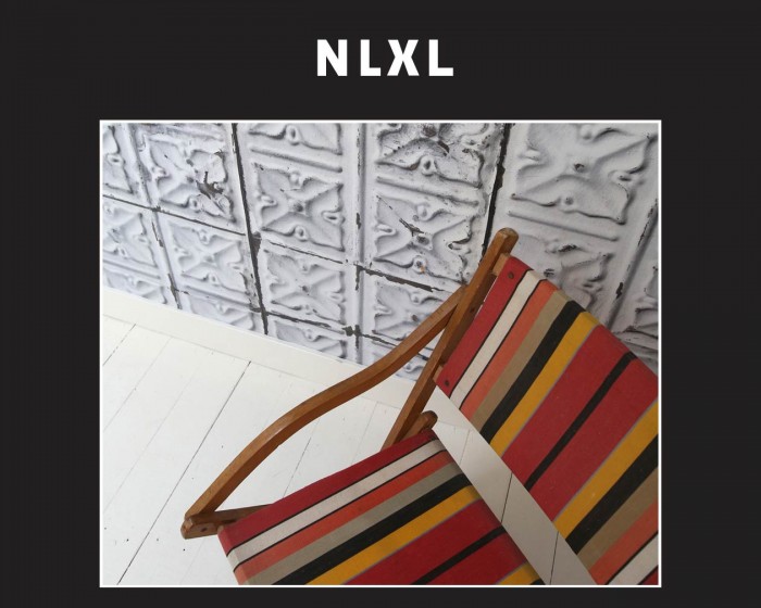 Detailansicht der NLXL Tapete TIN-04 Brooklyn Tins von Merci.