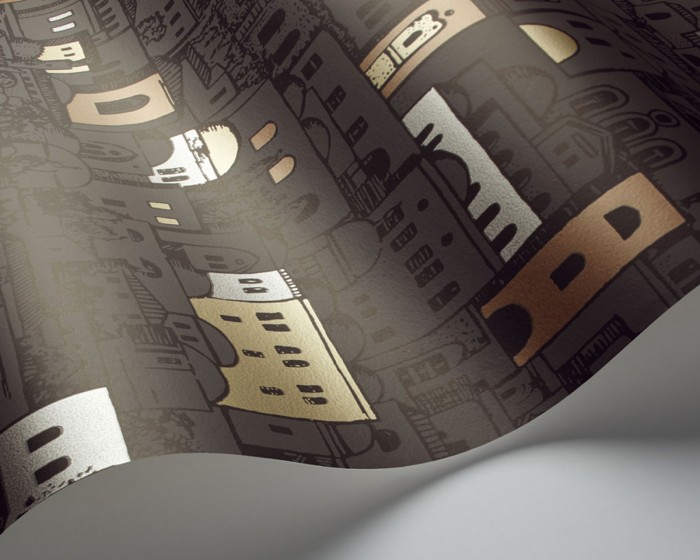 Detailfoto der Fornasetti Tapete 114/7014 Mediterranea von Cole and Son