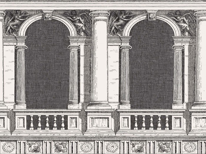 Ansicht der Fornasetti Tapete 114/22042 Procuratie von Cole and Son
