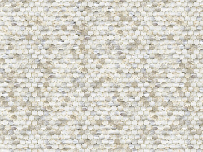 Ansicht der Muscheltapete NLXL MRV-14 Beehive Wallpaper von Mr & Mrs Vintage