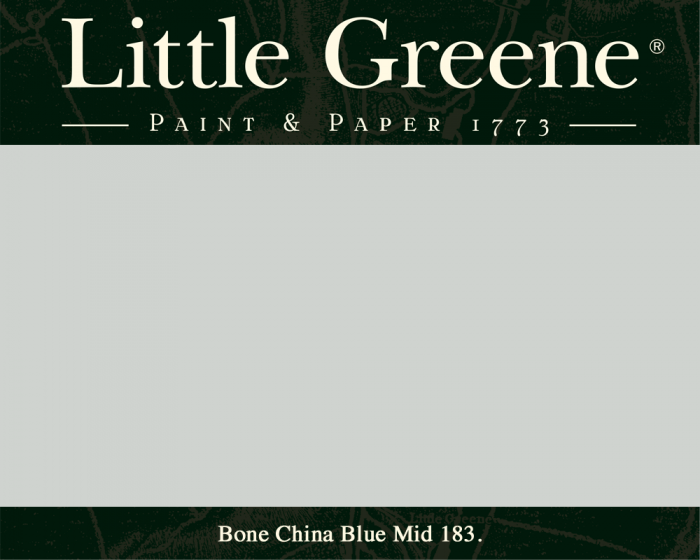 Little Greene Bone China Blue Mid 183