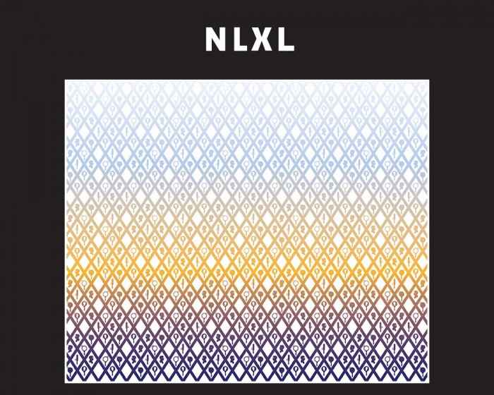 Flächenansicht der NLXL Tapete TEU-01 Gradient von Thomas Eurlings.