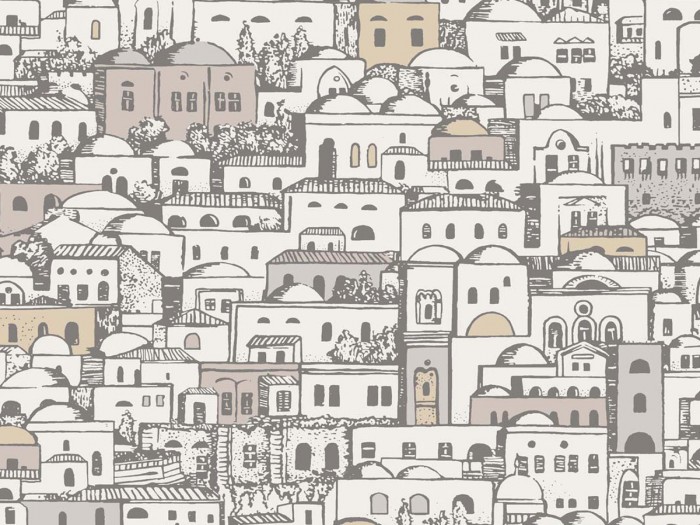 Ansicht der Fornasetti Tapete 114/19038 Mediterranea von Cole and Son