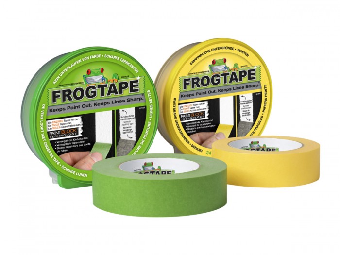 Frogtape Klebeband online kaufen. Das Klebeband für scharfe Kanten.