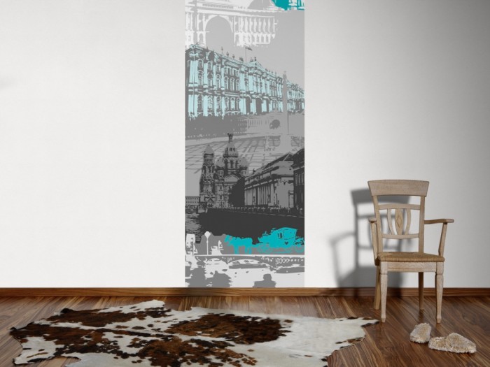 Ein Foto von dem 3D-Design-Fotopanel St. Petersburg Russland, Artwork tapeziert an der Wand. Bestelle Deine Bildtapete online.