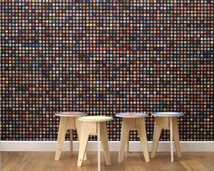 NLXL Tapete JEE-01 Crown Caps von Jeanine Eek Keizer online kaufen. Bestelle die Tapete JEE-01 direkt bei Livingwalls Cologne Tapeten.