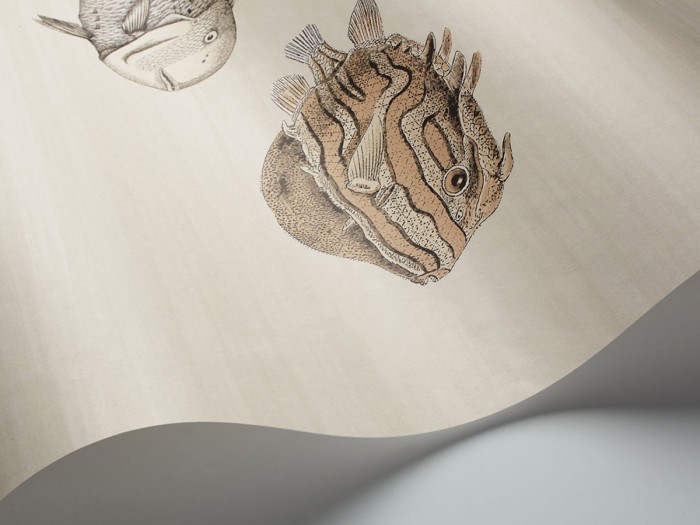 Detailfoto der Fornasetti Tapete 114/16033 Acquario von Cole and Son