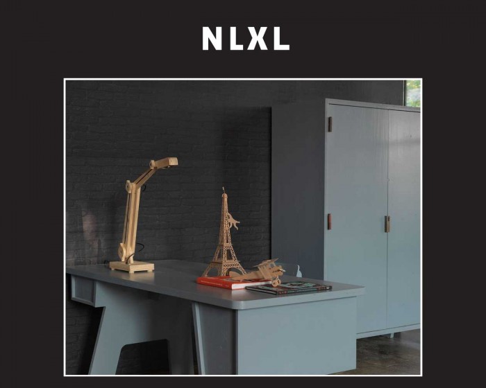 Raumfoto der NLXL Tapete PHM-33 Materials von Piet Hein Eek.